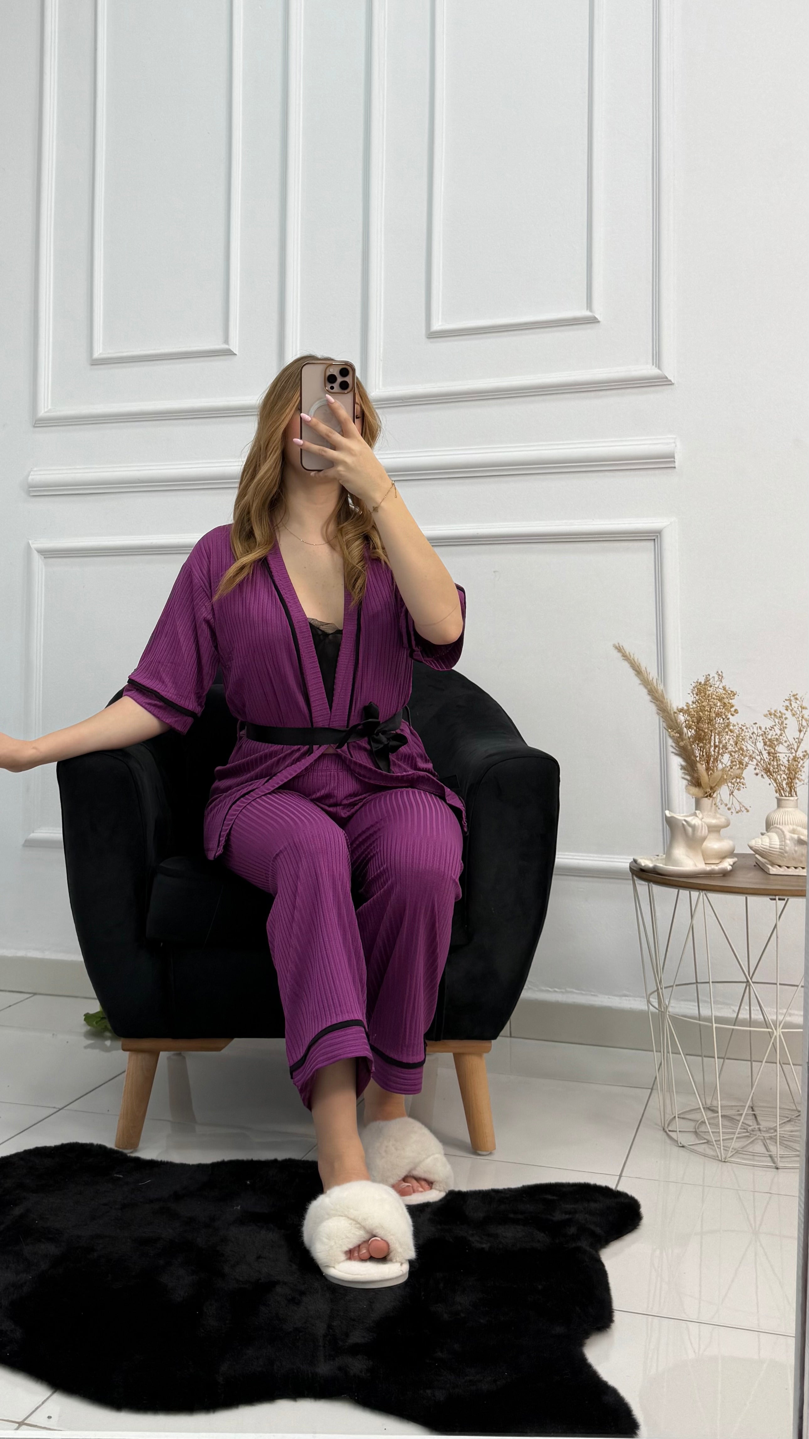 3 pieces Velvet Night