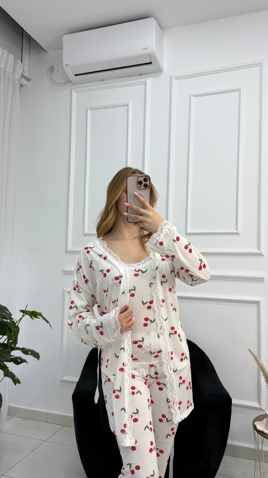 Pyjama 3 pieces Sweet Cerises